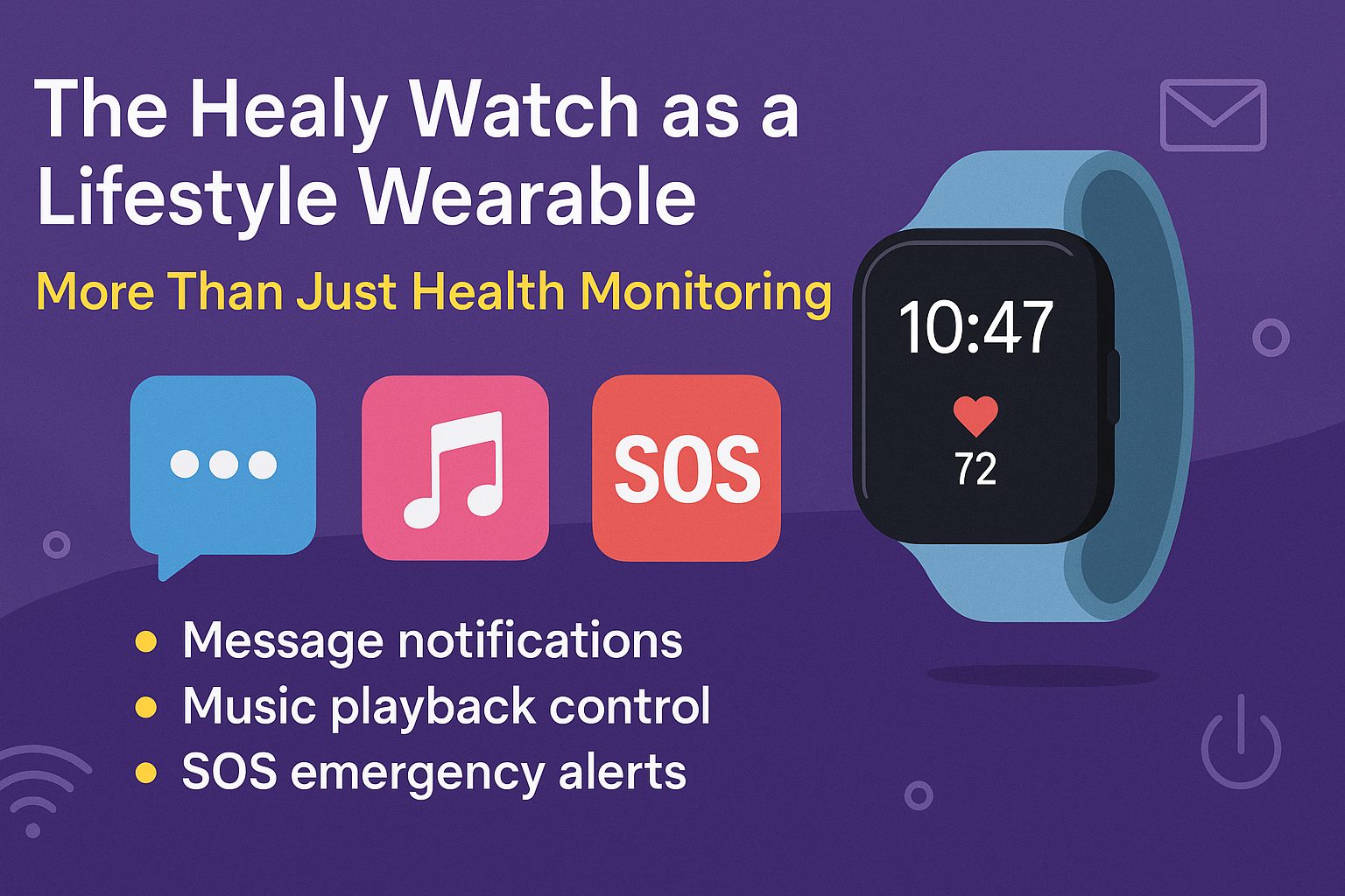 The Healy Watch as a Lifestyle Wearable: More Than Just Health Monitoring