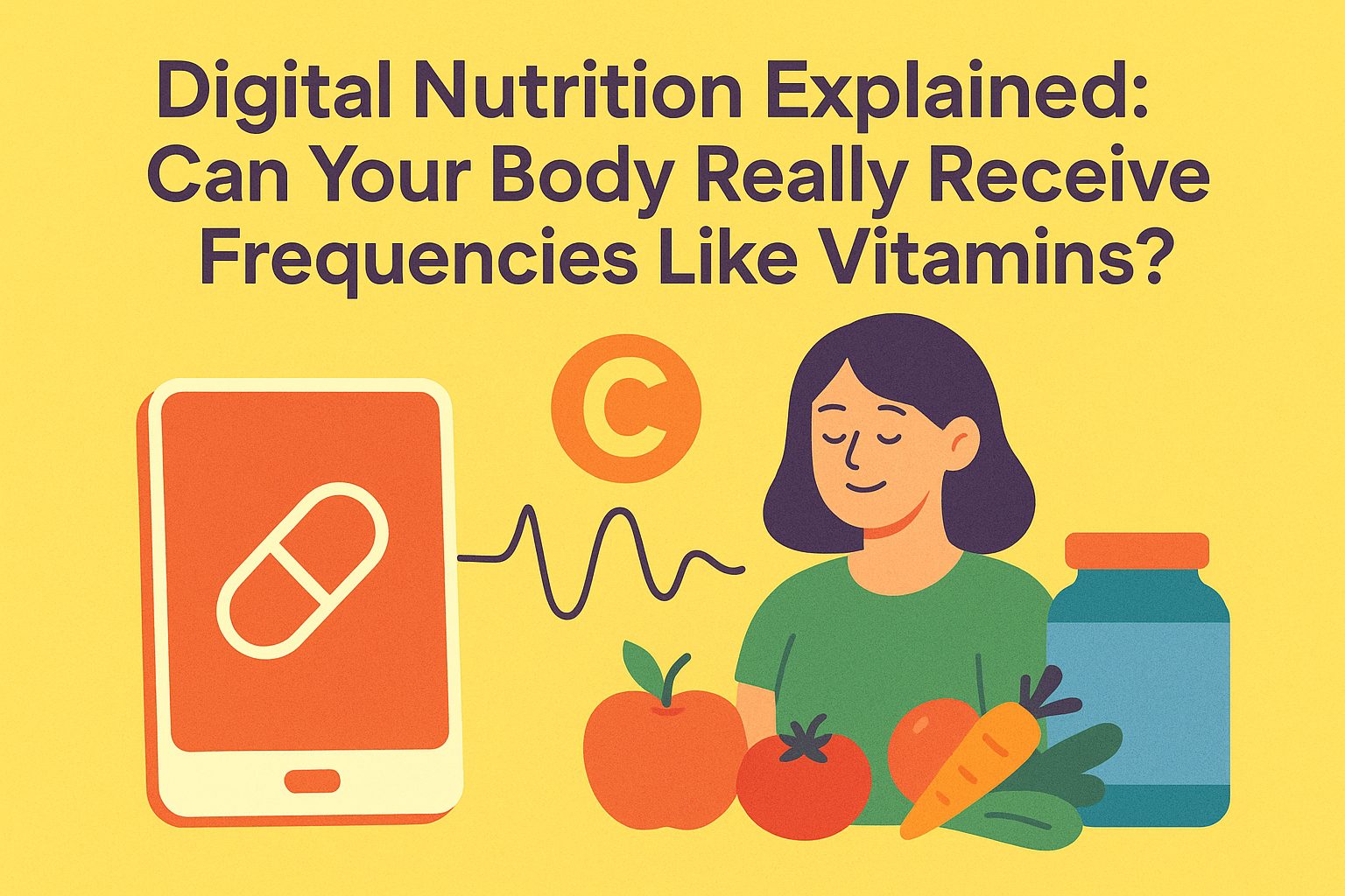 Digital Nutrition Explained Can Your Body Really Receive Frequencies Like Vitamins